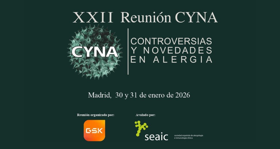 XXII Reunión CYNA: “Controversias y novedades en alergia”